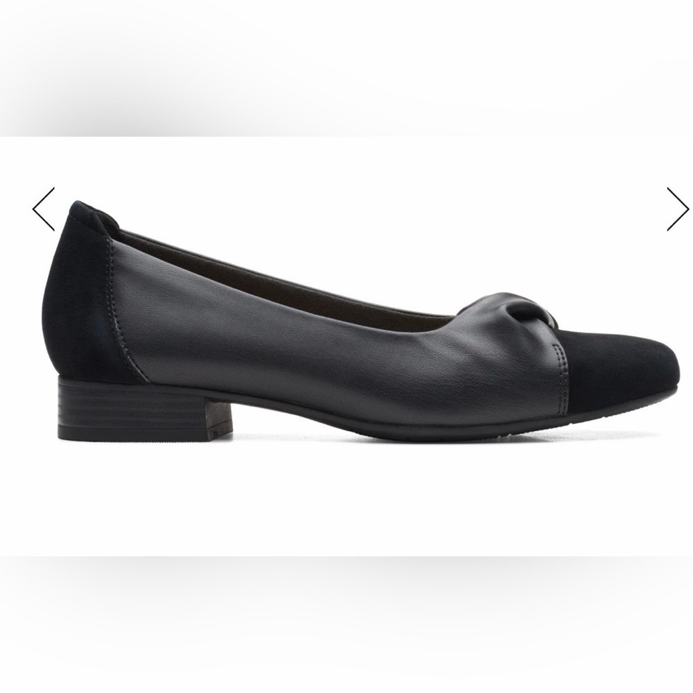 Clarks Tilmont Dalia Womens Black Leather Slip On
Loafer Flats Shoes | 8 W - Picture 4 of 12